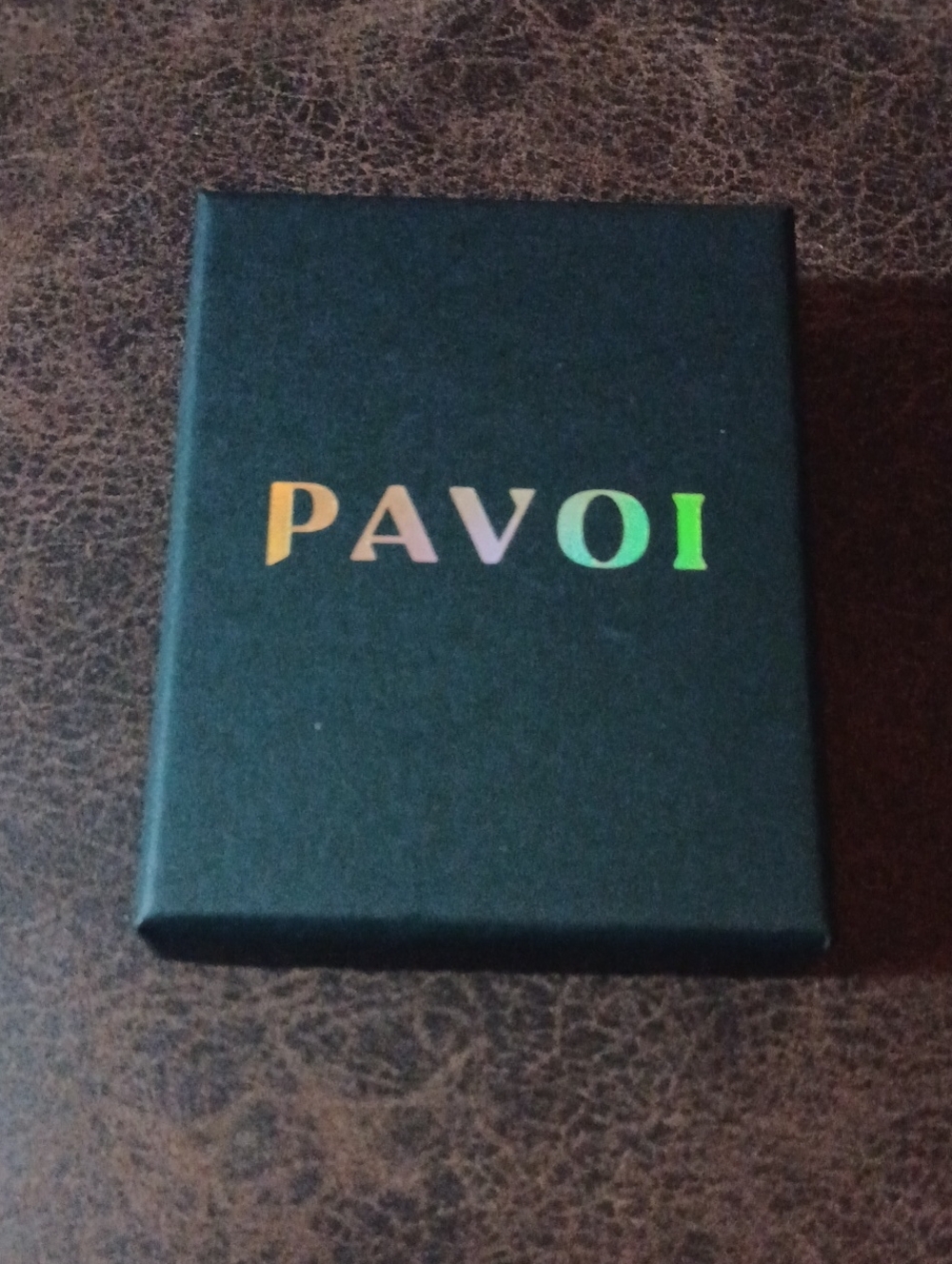 $4 Add-on PAVOI Jewelry Box - Green with Holographic Logo